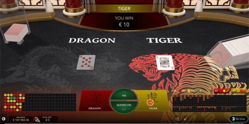 Các bước tham gia trò chơi Dragon Tiger tại S666