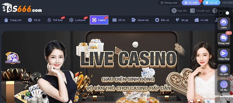 Đánh giá sòng Casino Online S66